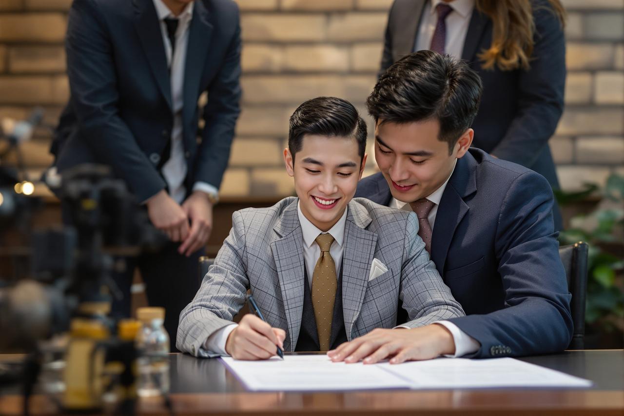 签约新生代演员陈思远，91短视频艺人矩阵再添新星